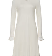 Claire Tencel™ And Cotton Nightgown | Misty White 74768-2123